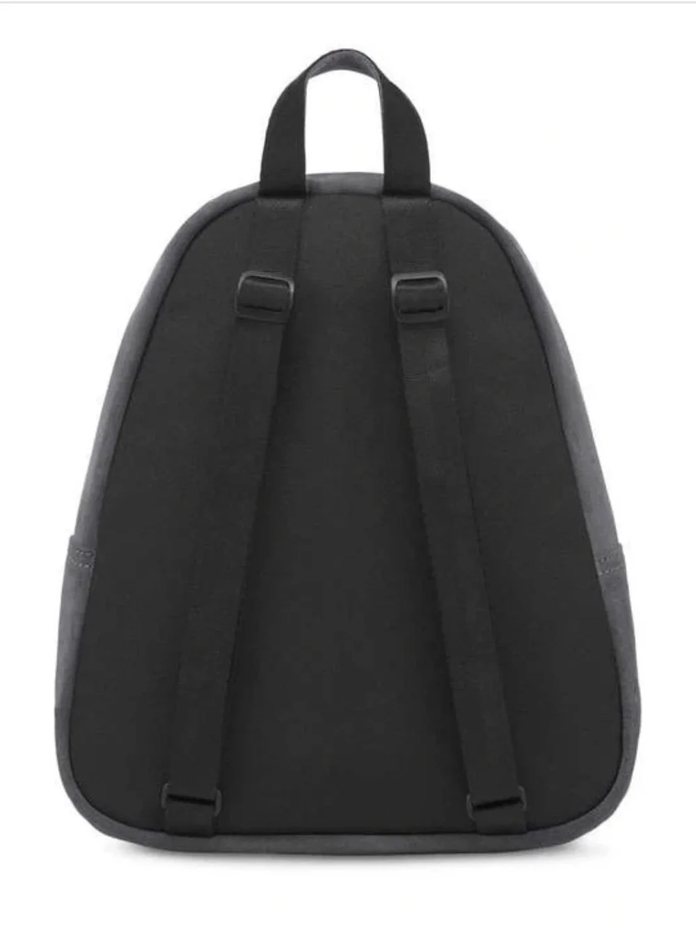 BNWOT JANSPORT HALF PINT MISTRAL GREY SUEDE LEATHER MINI BACKPACK